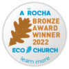 We have been awarded a Bronze Eco Church Award