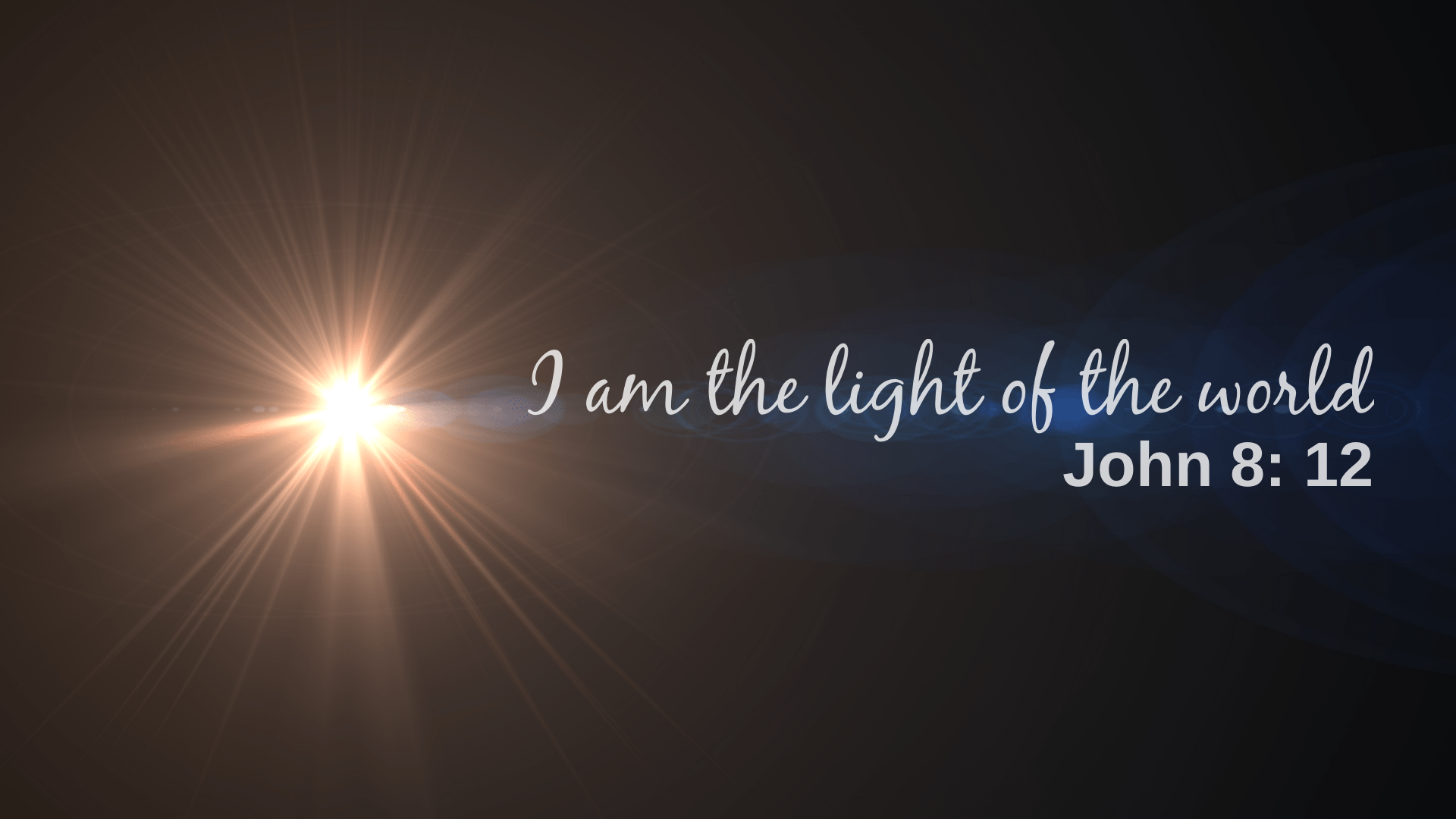 Light of the World – a thought by Ben. – Kairos Network Church